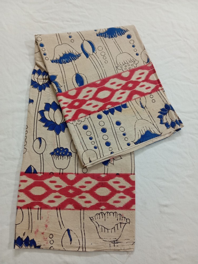 Product : KALAMKARI COTTON TOWELS -- KCT0016