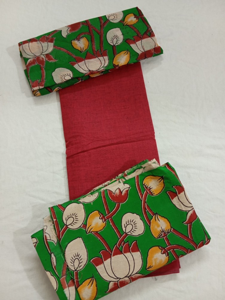 Product : KALAMKARI COTTON DRESS MATERIALS -- KCDM0009