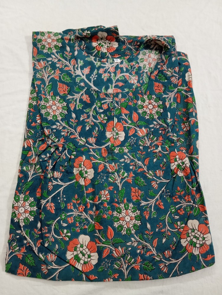 Product : KALAMKARI COTTON XXL NIGHTIES -- KCXXLN0016