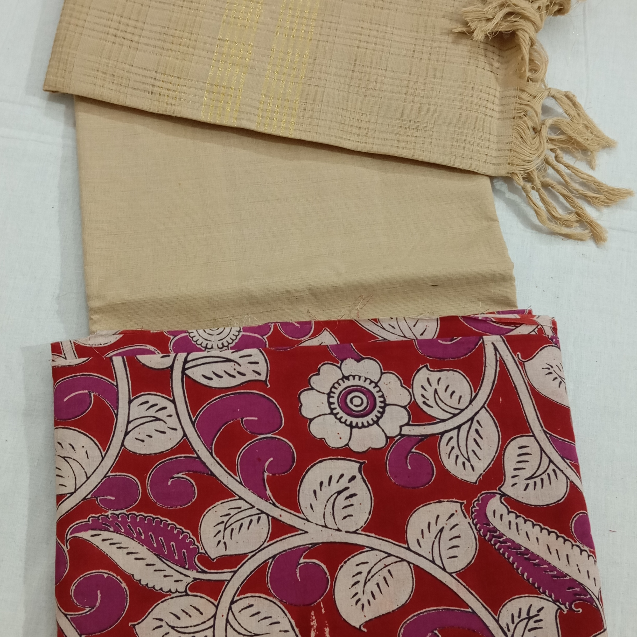 Kalamkari cotton Dress Materials