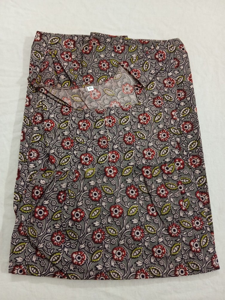 Product : KALAMKARI COTTON XL NIGHTIES -- KCXLN0003