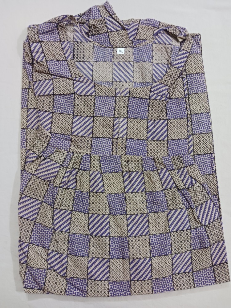 Product : KALAMKARI COTTON XL NIGHTIES -- KCXLN0001