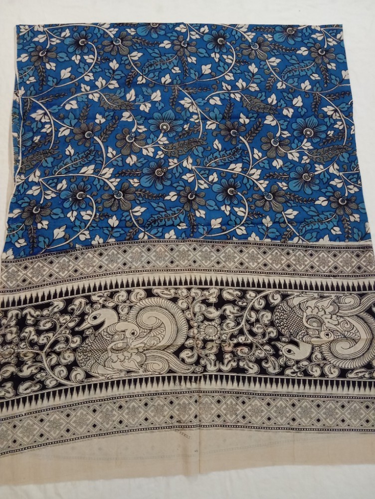 Product : KALAMKARI COTTON DUPATTA -- KCD0014