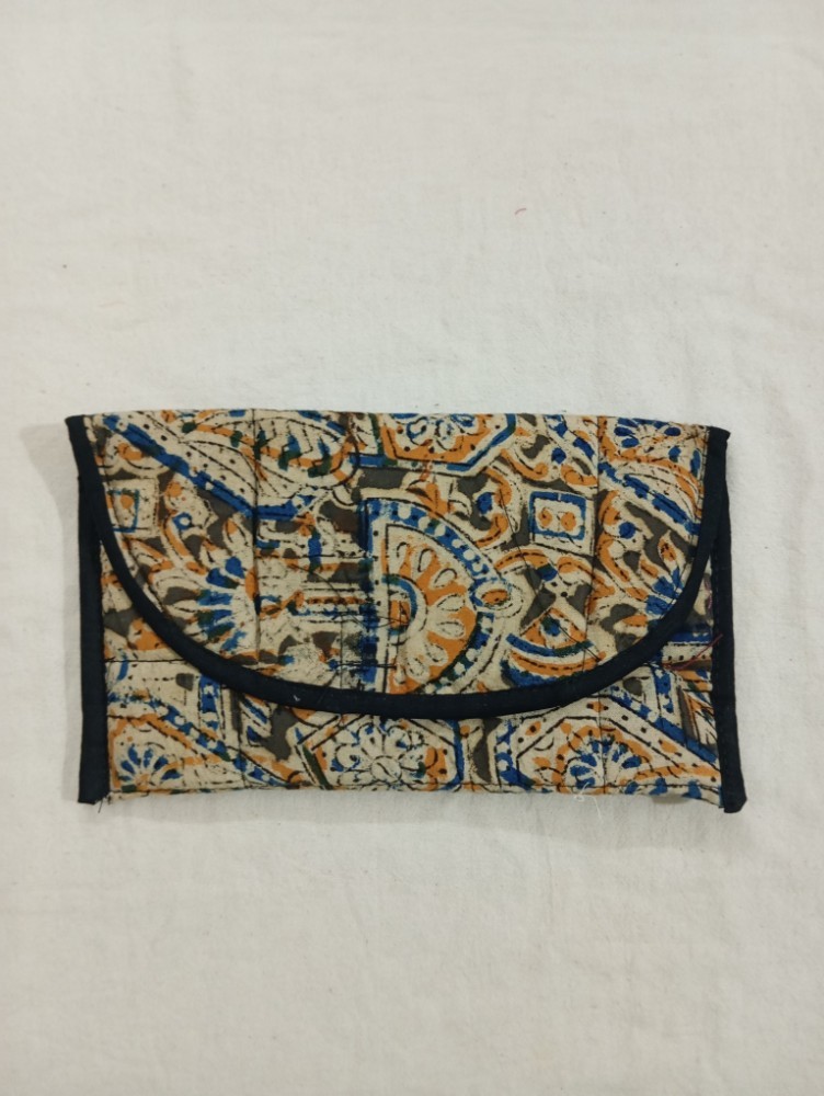 Product : KALAMKARI COTTON HAND PURSES -- KCHP0010