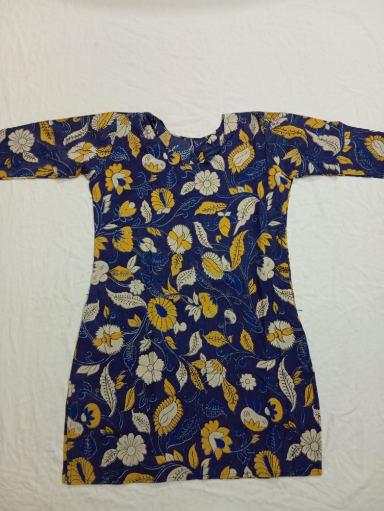 Product : KALAMKARI COTTON TOP -- KCT0001