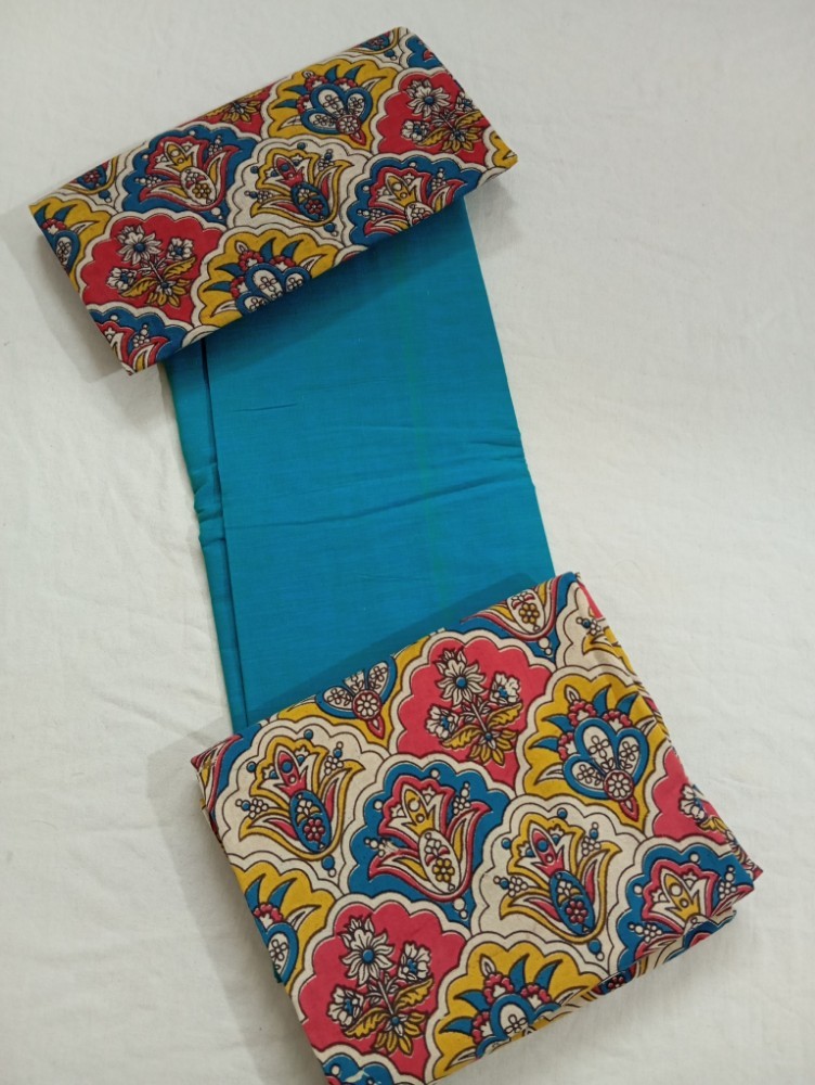 Product : KALAMKARI COTTON DRESS MATERIALS -- KCDM0007