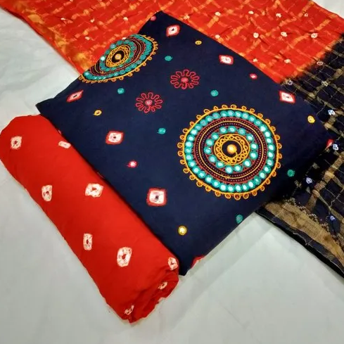 Kalamkari Silk Dress Materials