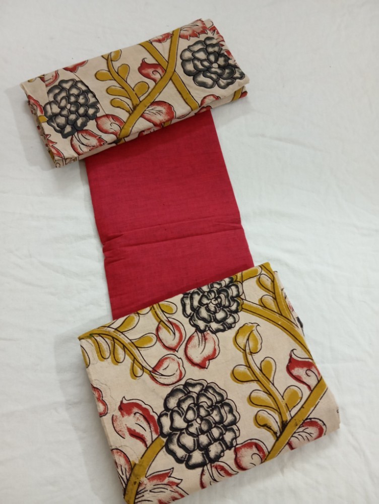 Product : KALAMKARI COTTON DRESS MATERIALS -- KCDM0016