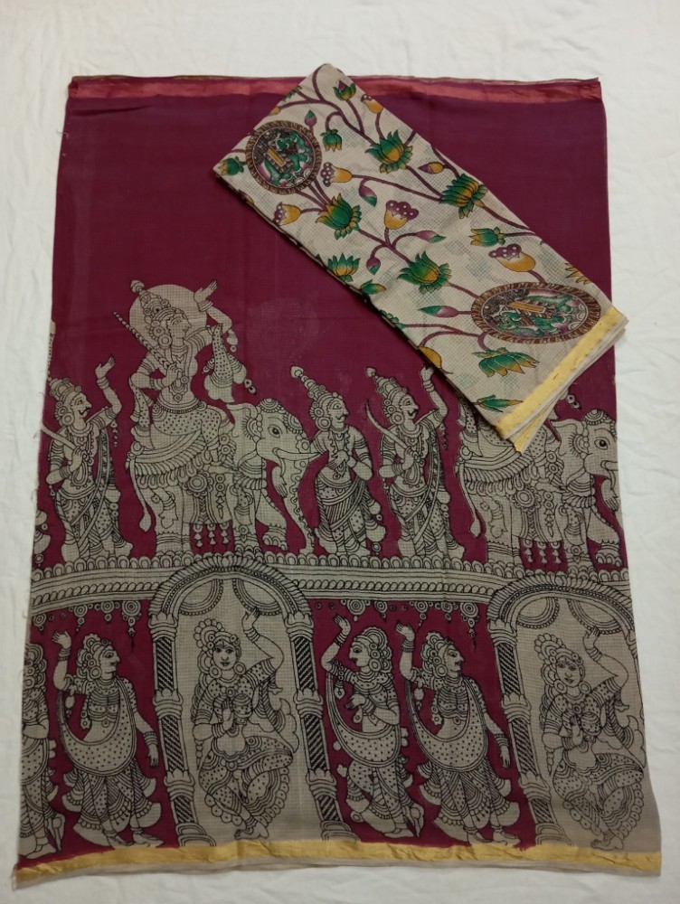 Product : KALAMKARI KOTA COTTON 2 PIECE DRESS SETS -- KKCD0003