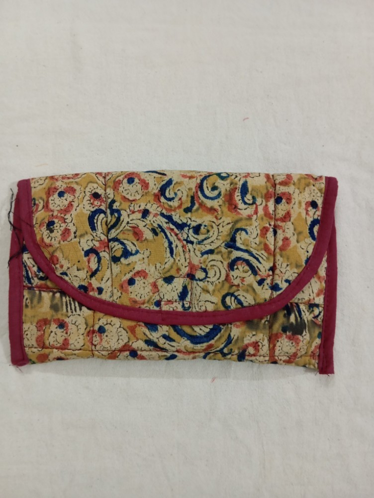Product : KALAMKARI COTTON HAND PURSES -- KCHP0003