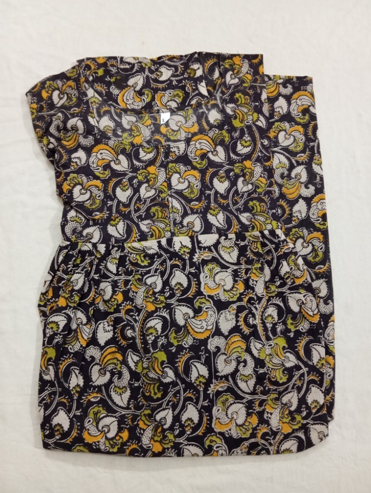 Product : KALAMKARI COTTON XXL NIGHTIES -- KCXXLN0007