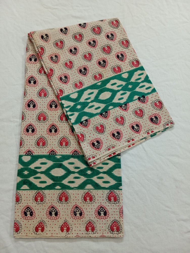 Product : KALAMKARI COTTON TOWELS -- KCT0007