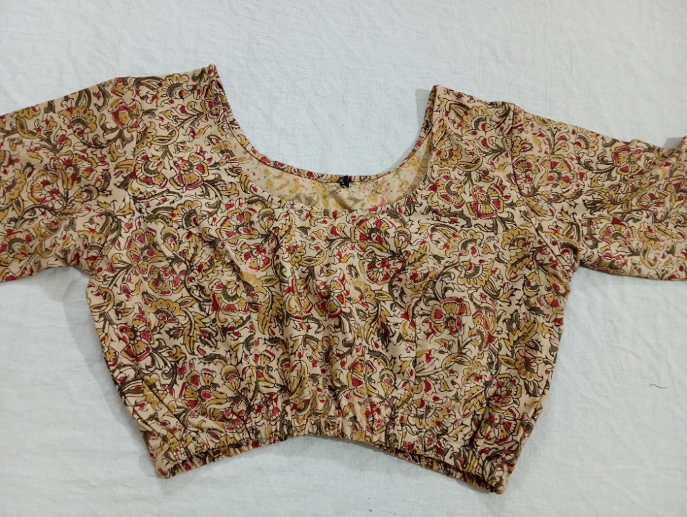 Product : KALAMKARI STRETCHABLE BLOUSE -- KSB0001