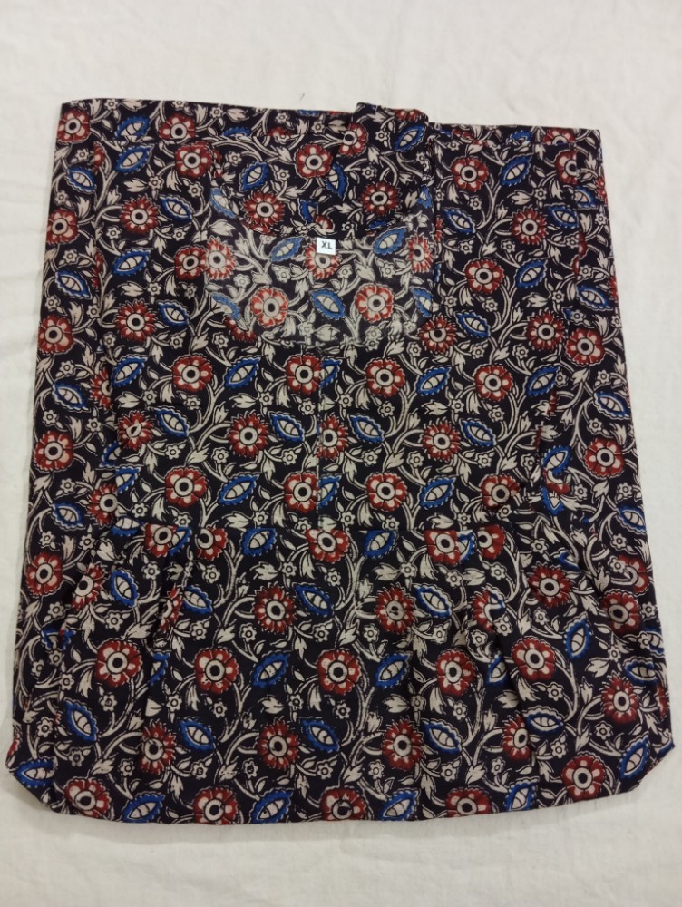 Product : KALAMKARI COTTON XL NIGHTIES -- KCXLN0017