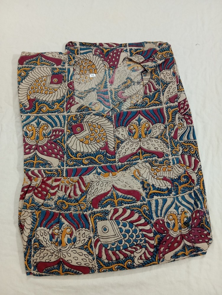 Product : KALAMKARI COTTON XXL NIGHTIES -- KCXXLN0003
