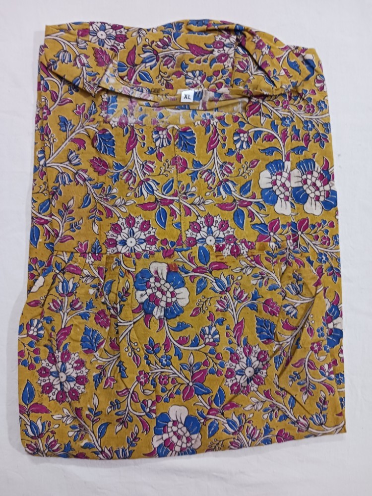 Product : KALAMKARI COTTON XL NIGHTIES -- KCXLN0007