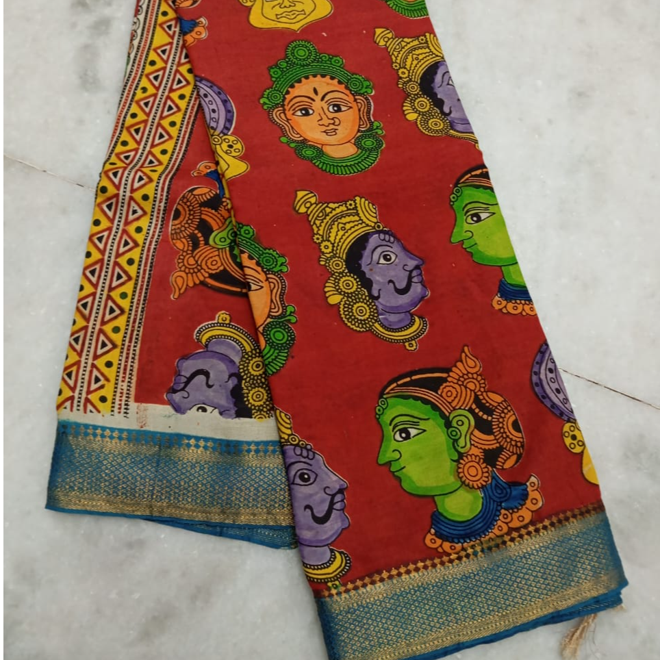 Kalamkari Silk Sarees