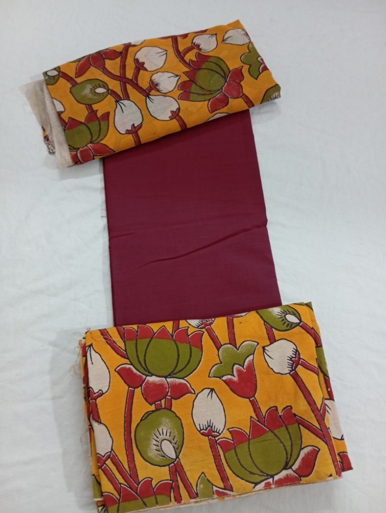 Product : KALAMKARI COTTON DRESS MATERIALS -- KCDM0011