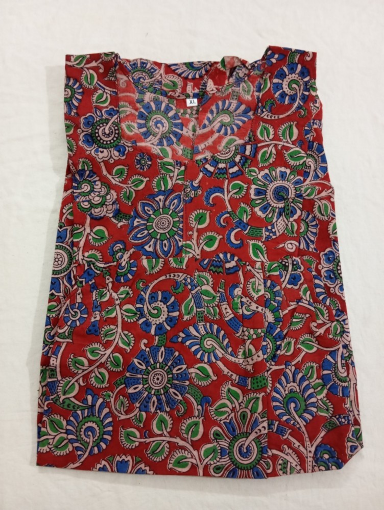 Product : KALAMKARI COTTON XL NIGHTIES -- KCXLN0001