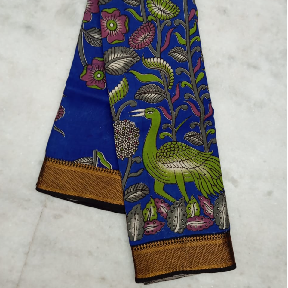 Pen Kalamkari Sarees