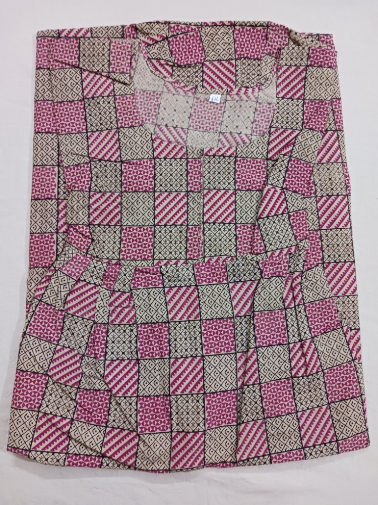 Product : KALAMKARI COTTON XXL NIGHTIES -- KCXXLN0004