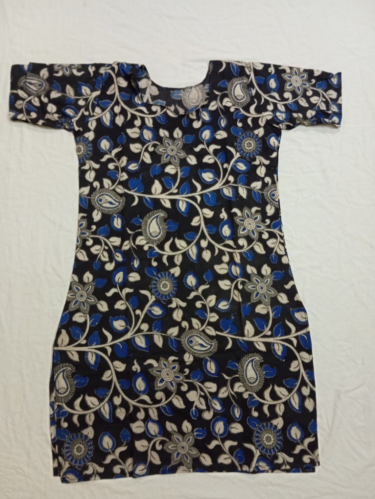 Product : KALAMKARI COTTON TOP -- KCT0002