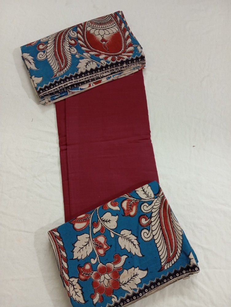 Product : KALAMKARI COTTON DRESS MATERIALS -- KCDM0012