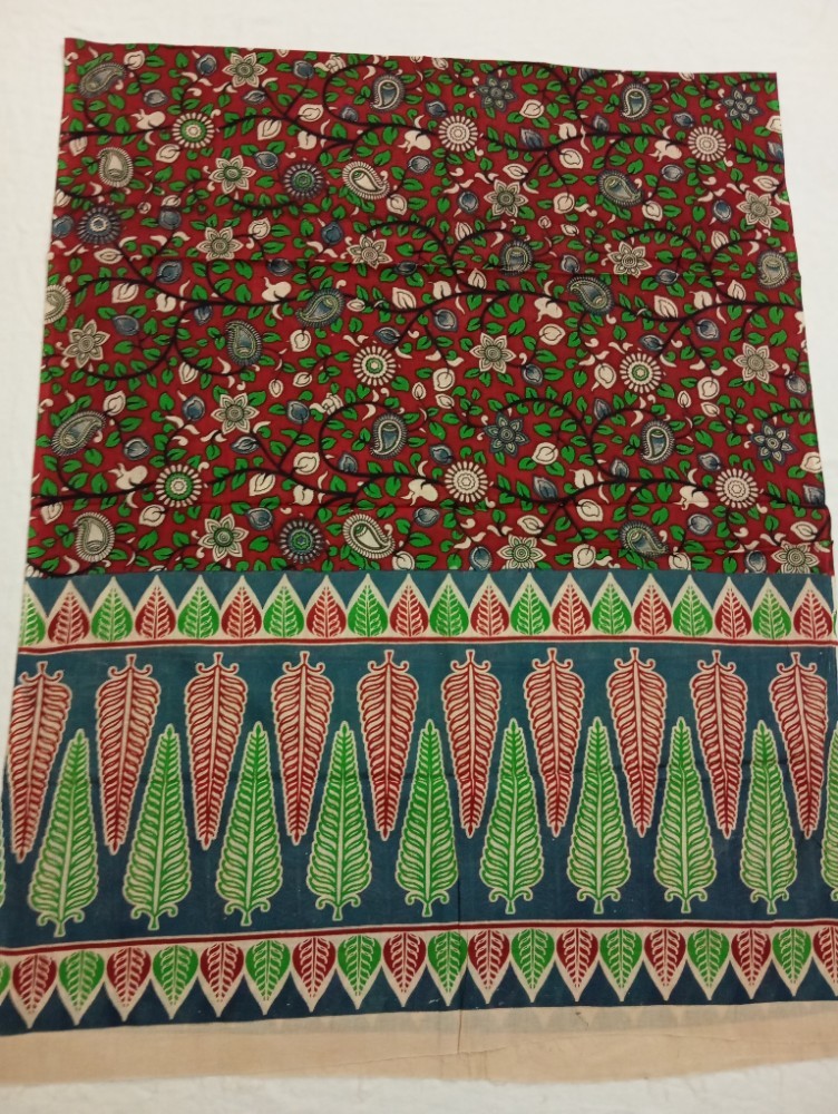 Product : KALAMKARI COTTON DUPATTA -- KCD0022