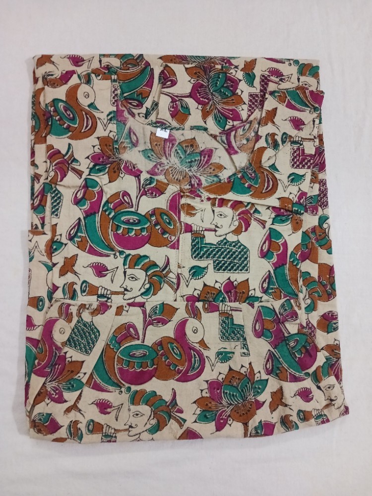 Product : KALAMKARI COTTON XL NIGHTIES -- KCXLN0007