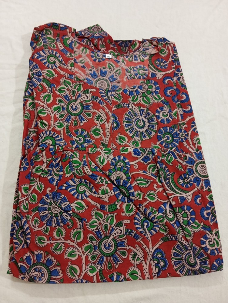 Product : KALAMKARI COTTON XXL NIGHTIES -- KCXXLN0021