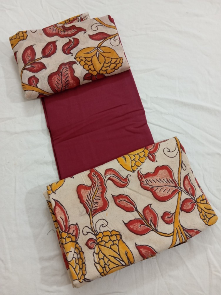 Product : KALAMKARI COTTON DRESS MATERIALS -- KCDM0024