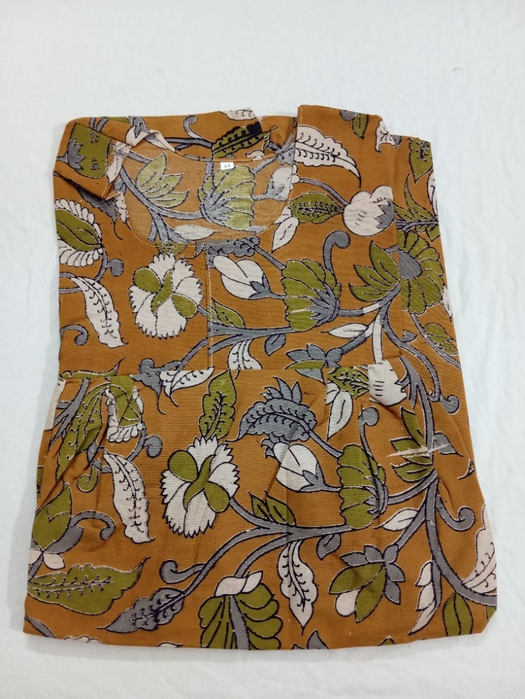 Product : KALAMKARI COTTON XXL NIGHTIES -- KCXXLN0006