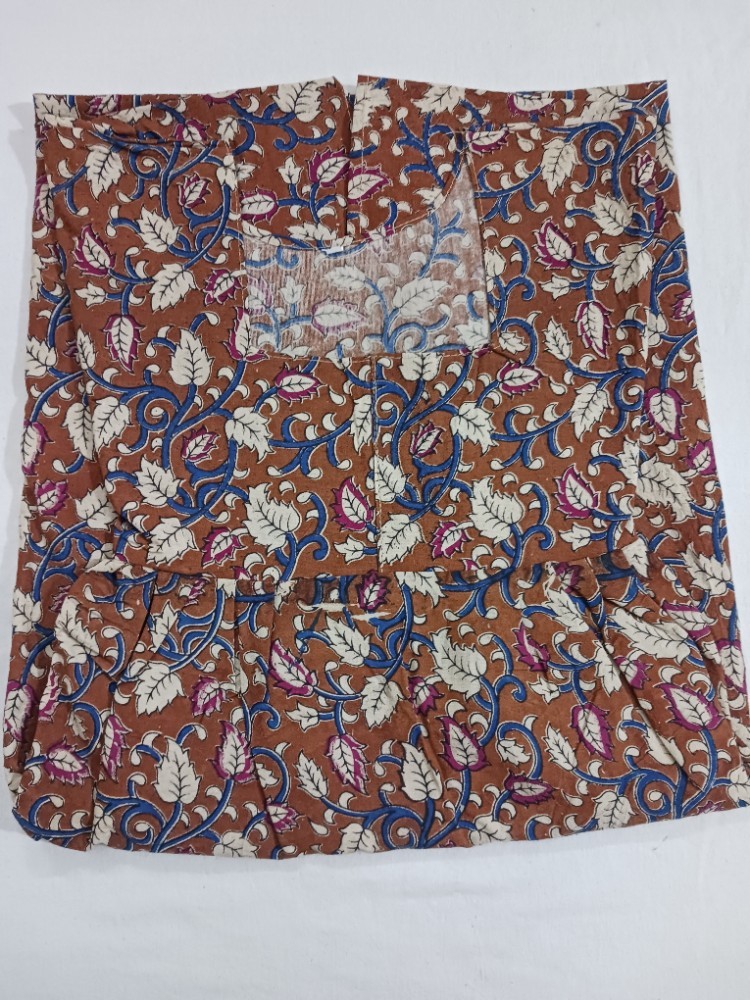 Product : KALAMKARI COTTON XL NIGHTIES -- KCXLN0026