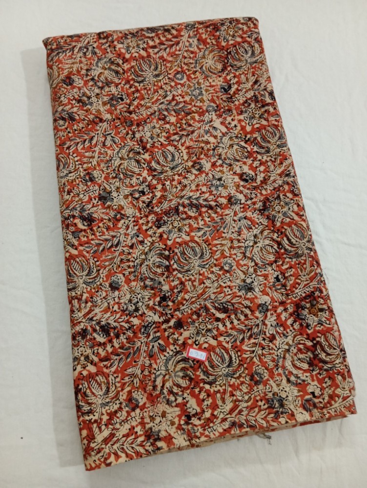 Product : KALAMKARI COTTON 1 METER BLOUSE PIECE -- KCMBP0001