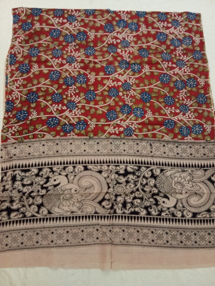 Product : KALAMKARI COTTON DUPATTA -- KCD0024