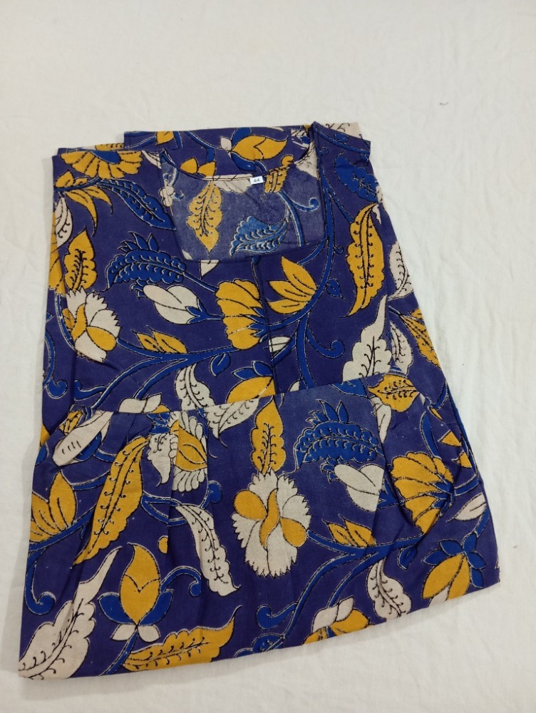 Product : KALAMKARI COTTON XXL NIGHTIES -- KCXXLN0009