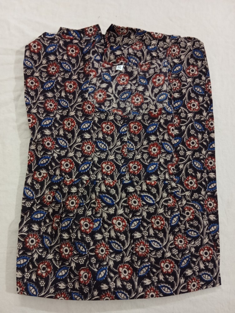 Product : KALAMKARI COTTON XXL NIGHTIES -- KCXXLN0023