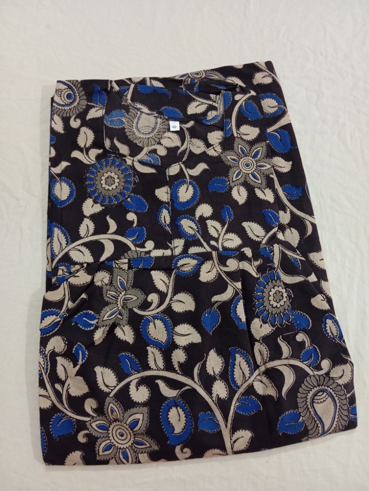 Product : KALAMKARI COTTON XL NIGHTIES -- KCXLN0022