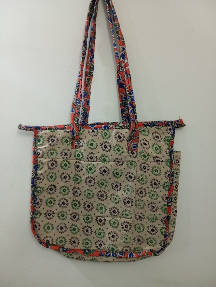 Product : KALAMKARI COTTON HAND BAGS -- KCHB0017