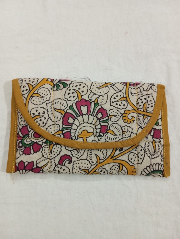 Product : KALAMKARI COTTON HAND PURSES -- KCHP0005