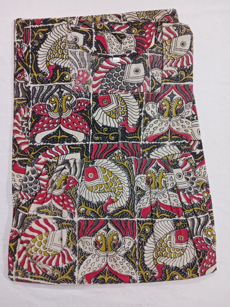 Product : KALAMKARI COTTON XXL NIGHTIES -- KCXXLN0005