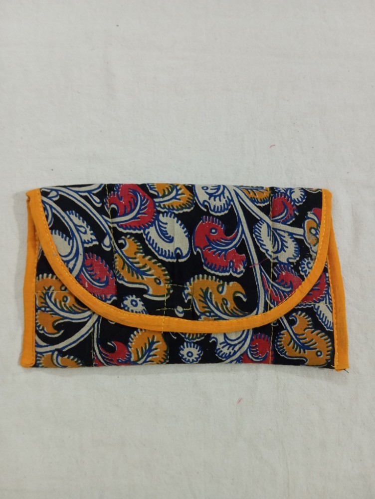 Product : KALAMKARI COTTON HAND PURSES -- KCHP0012