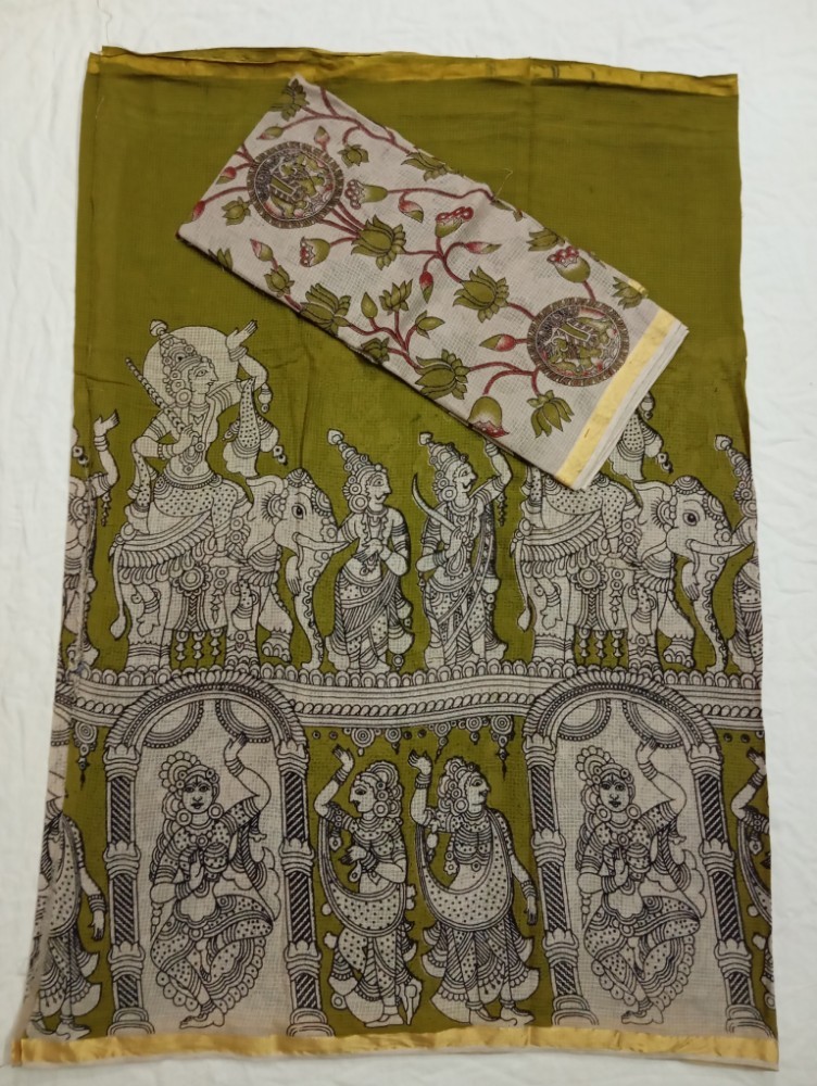 Product : KALAMKARI KOTA COTTON 2 PIECE DRESS SETS -- KKCD0007