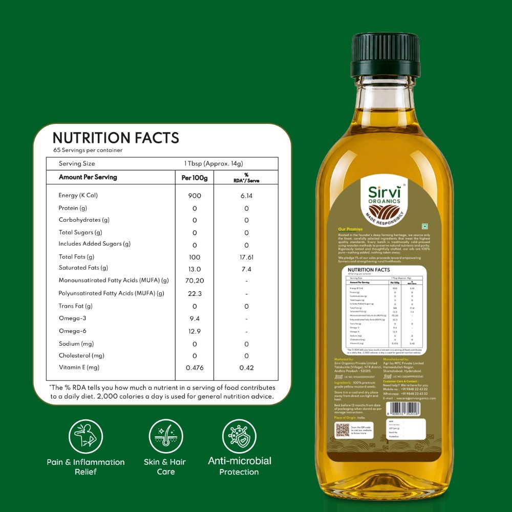 Yellow Mustard Oil