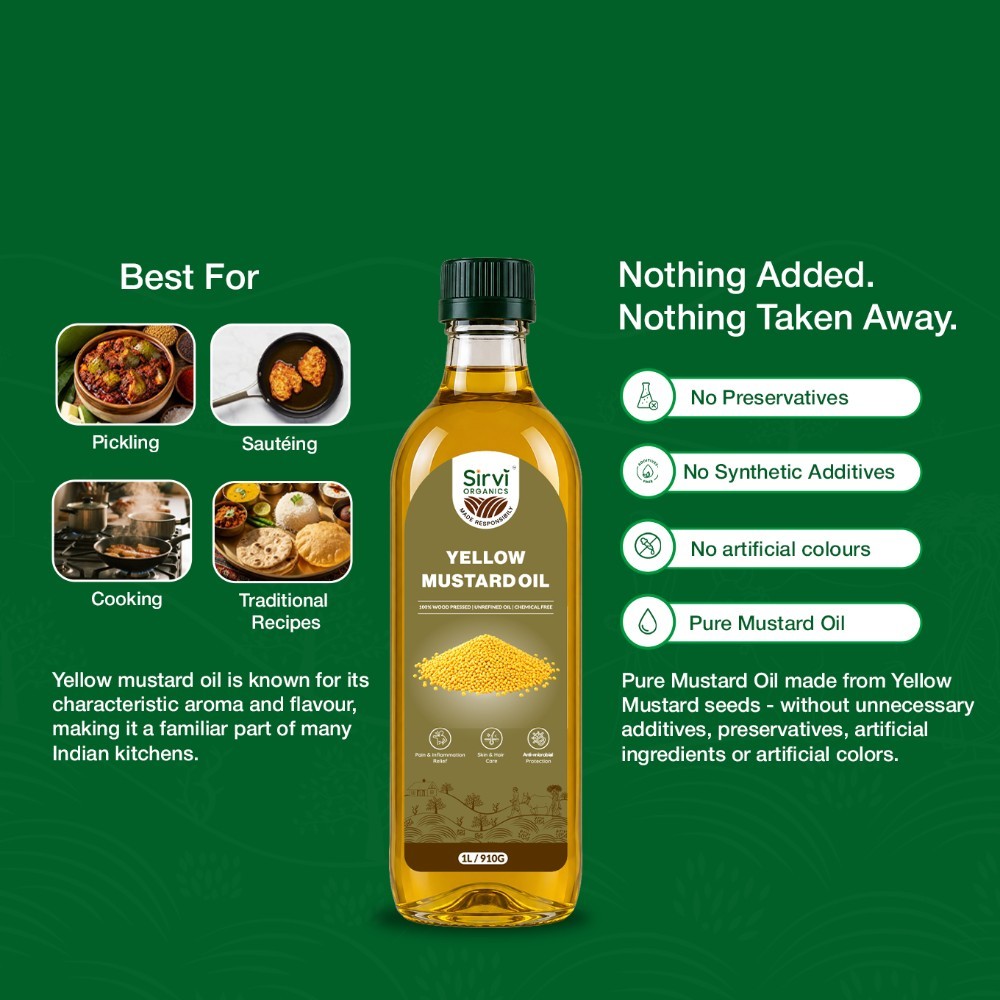 Yellow Mustard Oil