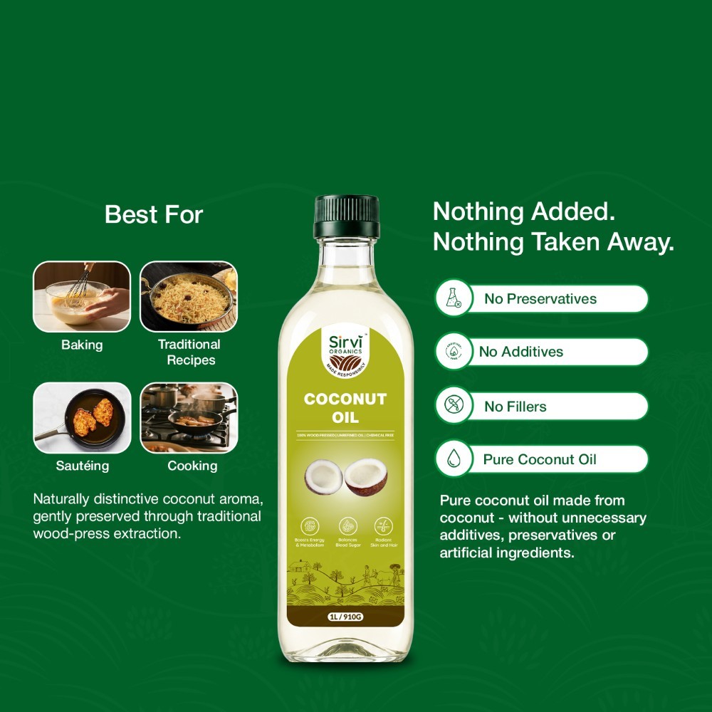 Dried Coconut oil